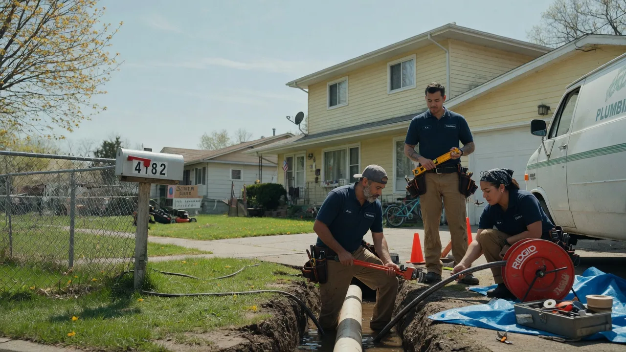 Gas Line Repair in Pointe Aux Pins, MI near me